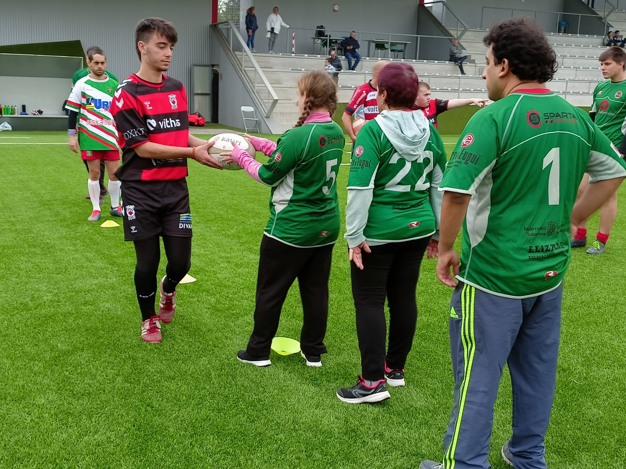 El Iruña RC acude a una Concentración de Rugby Inclusivo en Bilbao